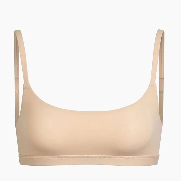 SKIMS NWT Stretch Adjustable Straps Seamless Beige Fits Everybody Bralette XS - Picture 1 of 7